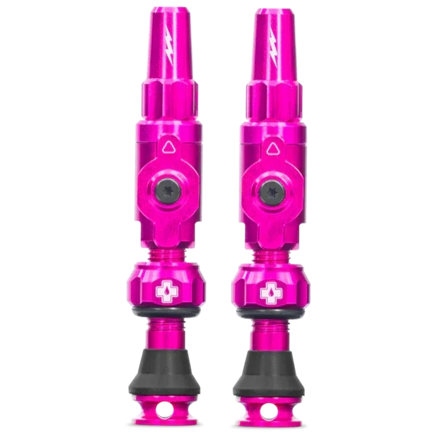 Valvole Muc-off Big Bore Lite Medium 35mm - Rosa