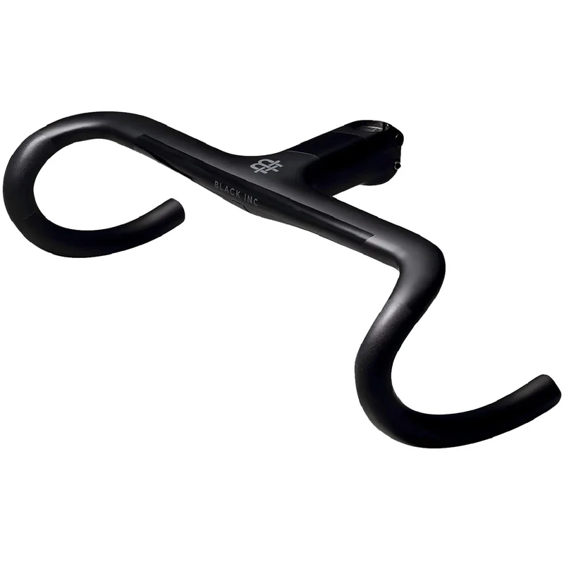 Manubrio integrato Black Inc Carbon 440mm - Nero