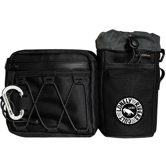 Borsa doppia manubrio Ulac Krosstrek 3.3L - Nero