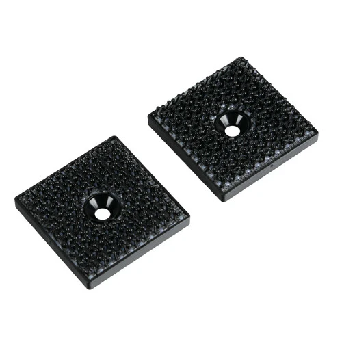 Lampa Clips Duotec auto-accoppianti, foro centrale, set 2 pz - 30x30 mm 74653