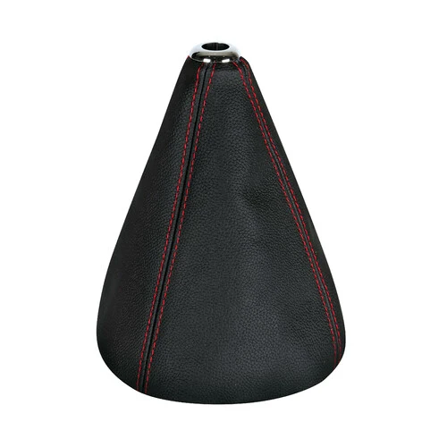 Pilot Premium, cuffia leva cambio in pelle - Nero/Rosso
