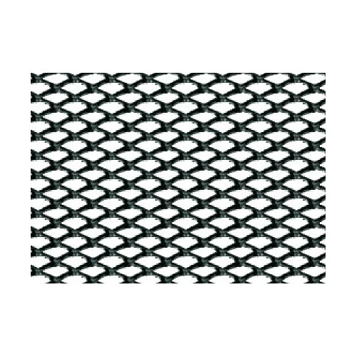 Pilot Racing Grill - Rombo fine 2x4 mm - 100x33 cm - Nero anodizzato
