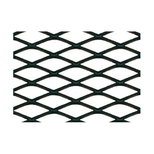 Pilot Racing Grill - Rombo medio 6x12 mm - 100x33 cm - Nero anodizzato