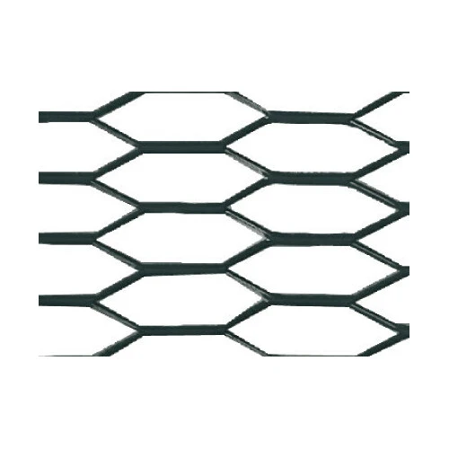 Pilot Racing Grill - Hexagon 8x25 mm - 100x33 cm - Nero anodizzato