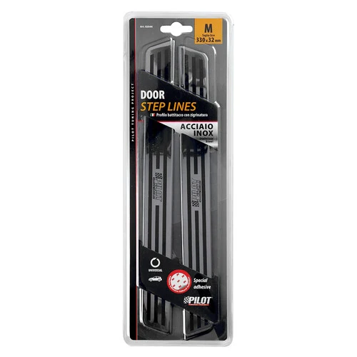 Pilot Profili battitacco in acciaio inox - PB-4 - 330x32 mm