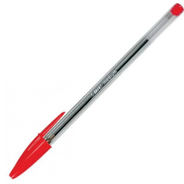 Lampa Bic Cristal Original, penne a sfera, scatola 50 pz - Rosso BIC8373619