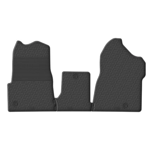 Lampa Set tappeti su misura in gomma - compatibile per Renault Master (07/24>) manuale, con panca 97313