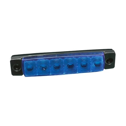 Lampa Luce decorativa - 6 Led - 12/24V - Blu 97039