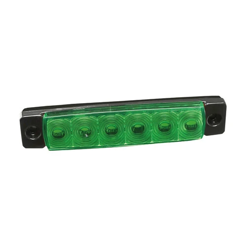Lampa Luce decorativa - 6 Led - 12/24V - Verde 97038