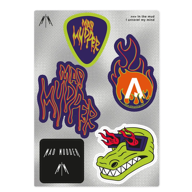 Set adesivi Mad Mudder