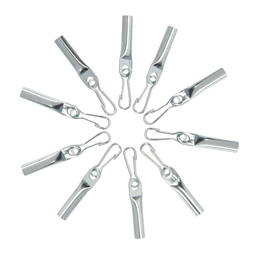 Lampa Set 10 terminali di chiusura con moschettone per corde - 8 mm 60254