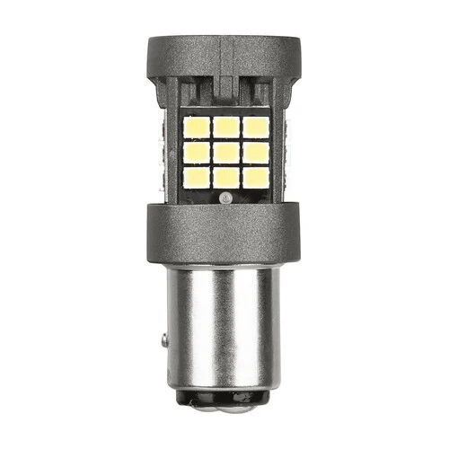 Pilot 12/24V Pro-User Series - (P21/4W) - BAZ15d - 1 pz - Scatola - Bianco - Doppia polarità - Resistenza incorporata