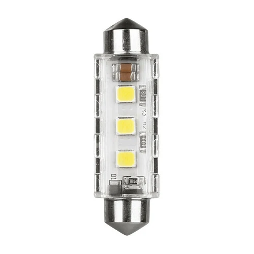 Pilot 12/24V Pro-User Series - 12,5x41 mm - SV8,5-8 - 1 pz - Scatola - Bianco - Doppia polarità - Resistenza incorporata