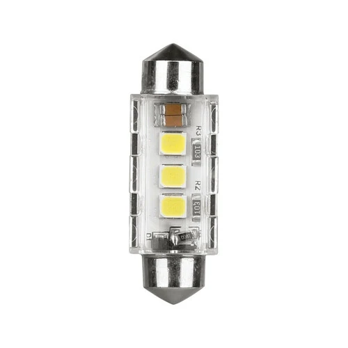 Pilot 12/24V Pro-User Series - 12,5x36 mm - SV8,5-8 - 1 pz - Scatola - Bianco - Doppia polarità - Resistenza incorporata