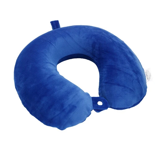Lampa Memory-Wrap, cuscino per collo in memory foam da viaggio - Blu Navy 54166