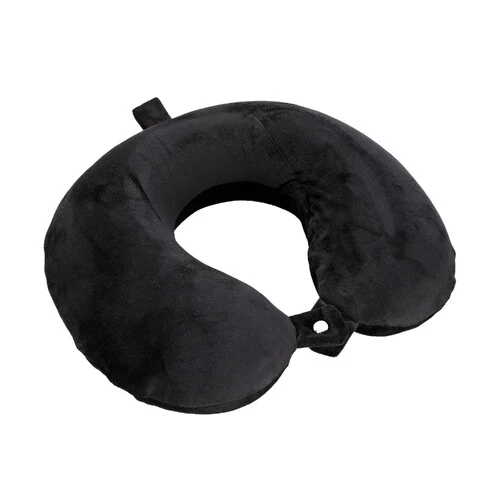 Lampa Memory-Wrap, cuscino per collo in memory foam da viaggio - Nero 54164