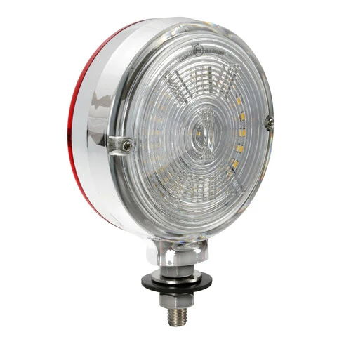 Lampa Loki-Star, luce decorativa, doppia funzione - 54 Led - 12/24V - Rosso/Bianco 41462
