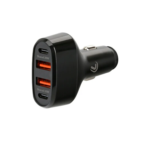 Lampa Rocket 4 Pro, caricabatteria 4 porte Usb - PD / QC 3.0 - 50W - 12/24V 38722