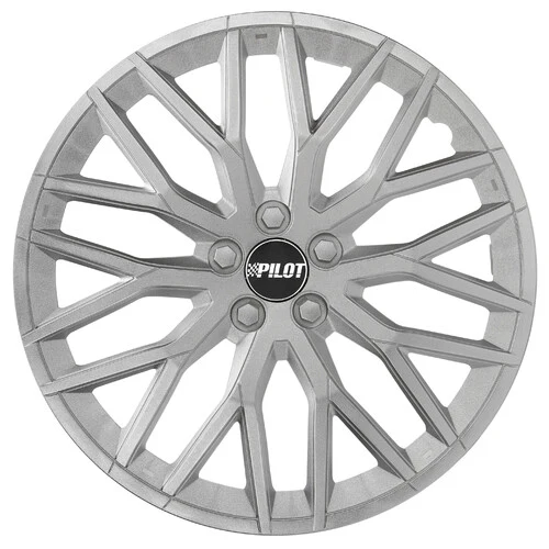 Pilot Speedster - Set 4 copricerchi - 15" - Argento