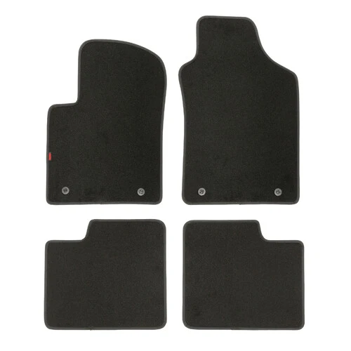 Lampa Set tappeti su misura in moquette - compatibile per Fiat 500 (07/07>06/19) 2 fix lato guida - Fiat 500 Hybrid (07/19>11/24) 2 fix lato guida 23382