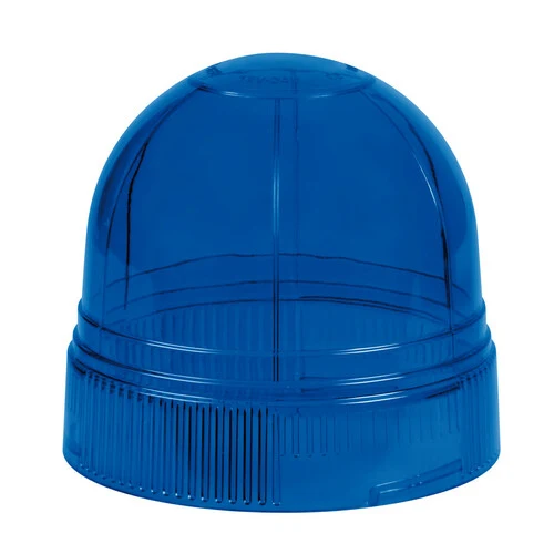 Lampa Calotta ricambio per luce di segnalazione art. 72997 / 72998 / 73007 - 127 mm - Blu 72958