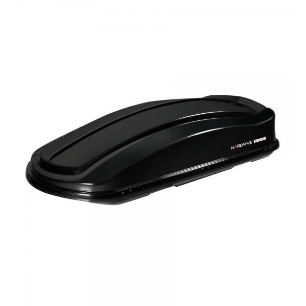 Nordrive Box 630, box tetto in ABS, 630 litri - Nero lucido N60027