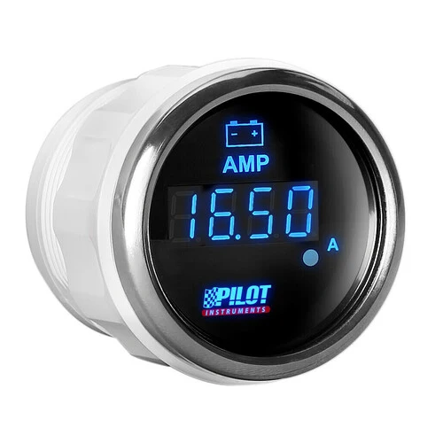 Pilot Black Digital Gauge Series, Amperometro - 2 (52 mm)