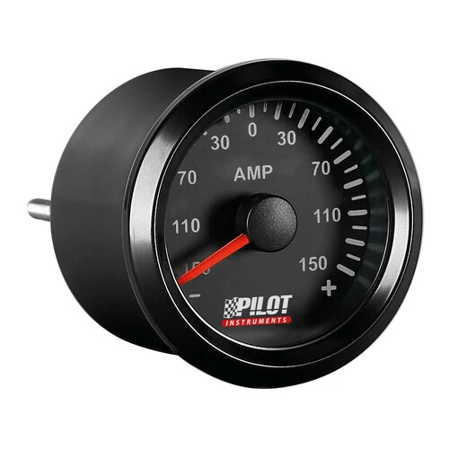 Pilot Black Analogue Gauge Series, Amperometro - 2 (52 mm)
