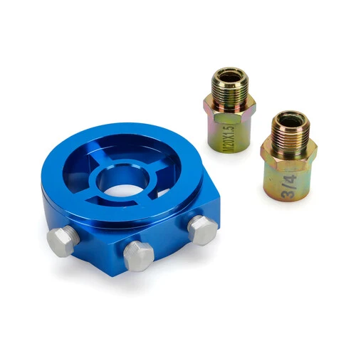 Pilot Raccordo filtri olio 77 mm per innesto 3 sensori - M20-P1.5 + 3/4-16 UNF
