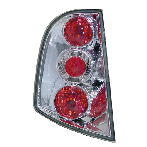 Pilot Coppia fanali posteriori - compatibile per Skoda Fabia (2/00-5/07) - Cromo