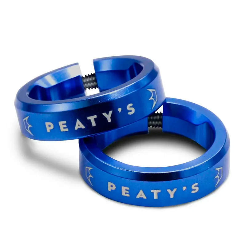Peaty’s Collarino per manopole Monarch - Blu