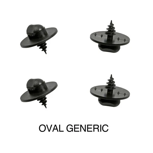 Lampa Clip fissaggio tappeti, set 4 pz - Ovale - Universale 22999