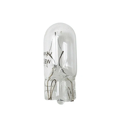Lampa 12V Lampada con zoccolo vetro - W5W - 5W - W2,1x9,5d - 10 pz - Scatola 58108