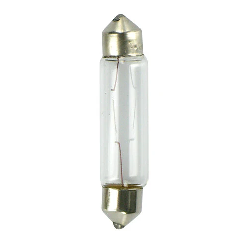 Lampa 12V Lampada siluro - 11x44 mm - 15W - SV8,5-8 - 2 pz - D/Blister 58117