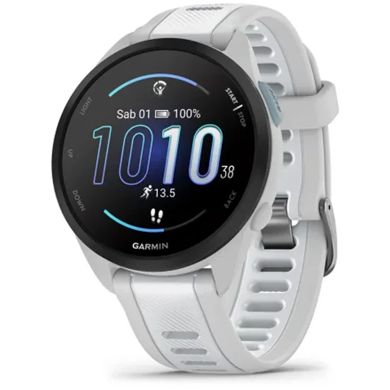 Garmin Forerunner 165 Music - Grigio bianco