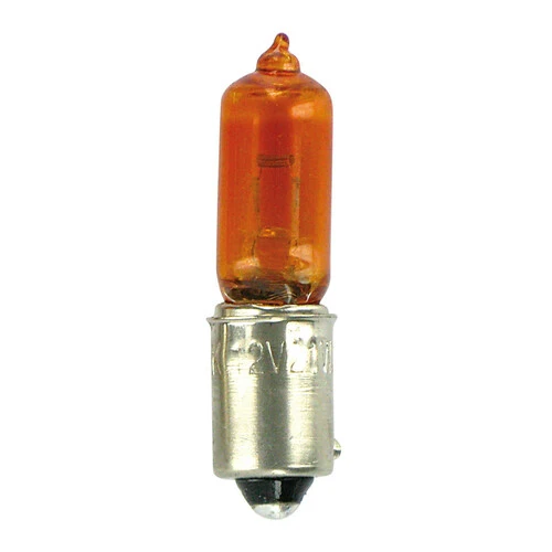 Lampa 12V Lampada alogena micro HY21W 21W BAY9s 2 pz D/Blister Arancio 58120