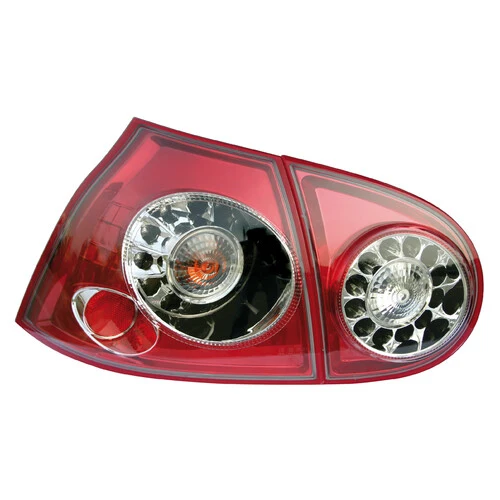 Pilot Coppia fanali posteriori LED - compatibile per VW Golf V (10/03>) - Rosso