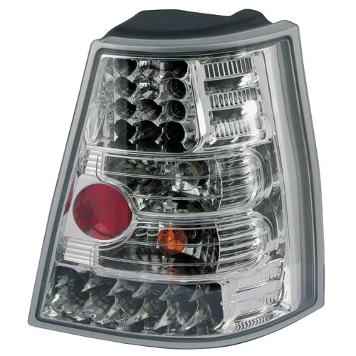 Pilot Coppia fanali posteriori LED - compatibile per VW Golf IV SW - Bora SW (5/99>) - Cromo
