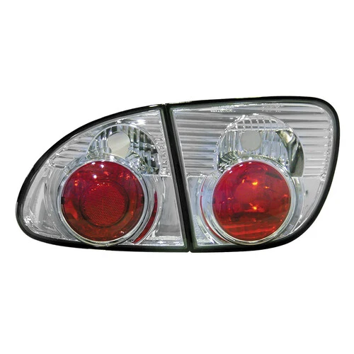 Pilot Coppia fanali posteriori - compatibile per Seat Leon (11/99>9/05) - Cromo