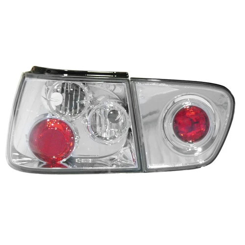 Pilot Coppia fanali posteriori - compatibile per Seat Ibiza (8/99-2/02) - Cromo