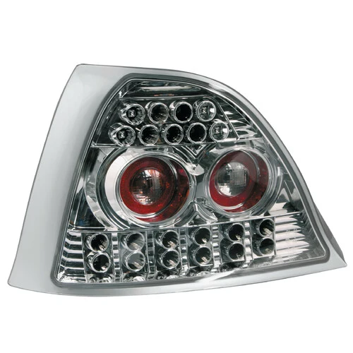 Pilot Coppia fanali posteriori LED - compatibile per Rover 200/25 - MG ZR (11/95-5/05) - Cromo