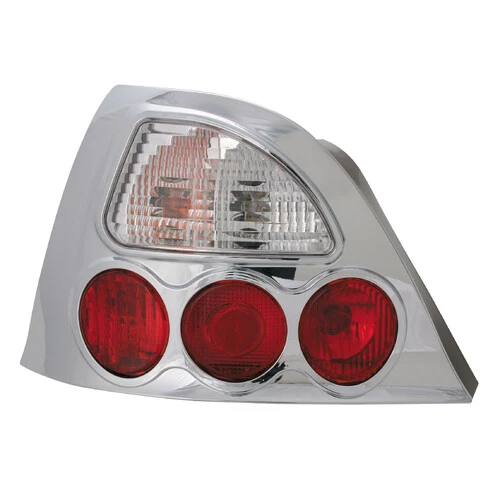 Pilot Coppia fanali posteriori - compatibile per Rover 200/25 - MG ZR (11/95-5/05) - Cromo