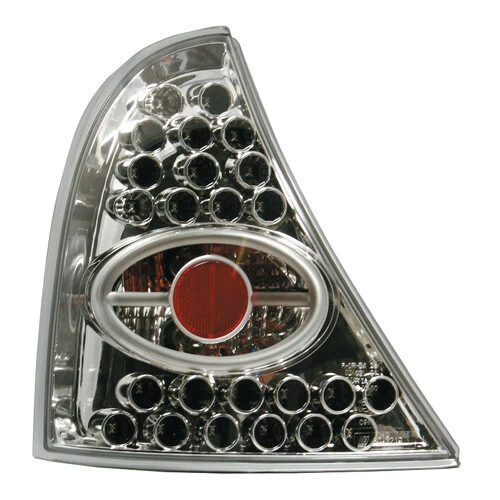 Pilot Coppia fanali posteriori LED - compatibile per Renault Clio (4/98>) - Cromo