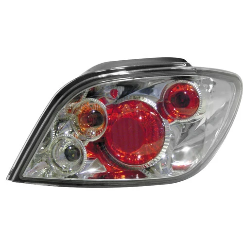 Pilot Coppia fanali posteriori - compatibile per Peugeot 307 (8/00>9/05) - Cromo