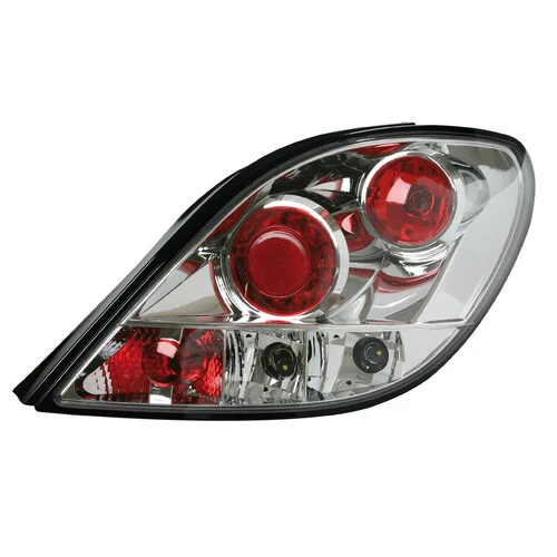 Pilot Coppia fanali posteriori - compatibile per Peugeot 207 (5/06>) - Cromo