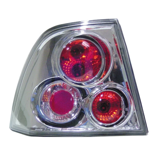 Pilot Coppia fanali posteriori - compatibile per Opel Vectra (10/99-4/02) - Cromo