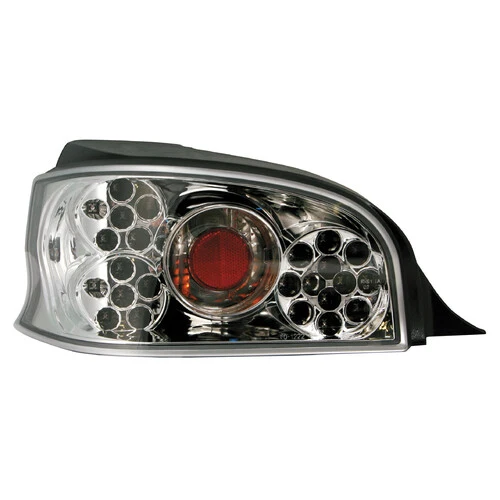 Pilot Coppia fanali posteriori LED - compatibile per Citron Saxo (5/96-12/04) - Cromo