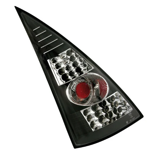 Pilot Coppia fanali posteriori LED - compatibile per Citron C3 (2/02>) - Nero