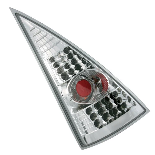 Pilot Coppia fanali posteriori LED - compatibile per Citron C3 (2/02>) - Cromo