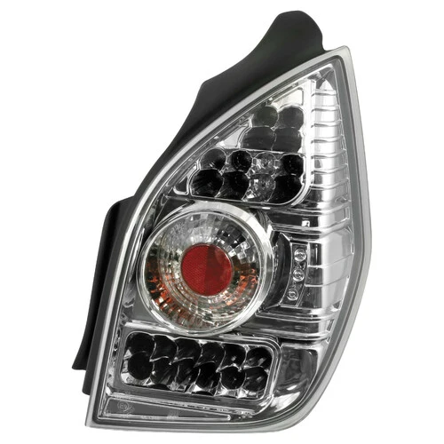 Pilot Coppia fanali posteriori LED - compatibile per Citron C2 (9/03>) - Cromo